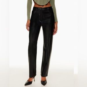 SOLD Aritzia melina leather pants
